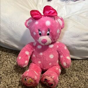 Build a Bear Minnie Mouse Polka Dot Bear